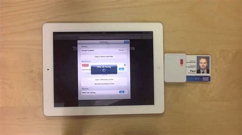 smart card reader ipad pro|using cac on iPad.